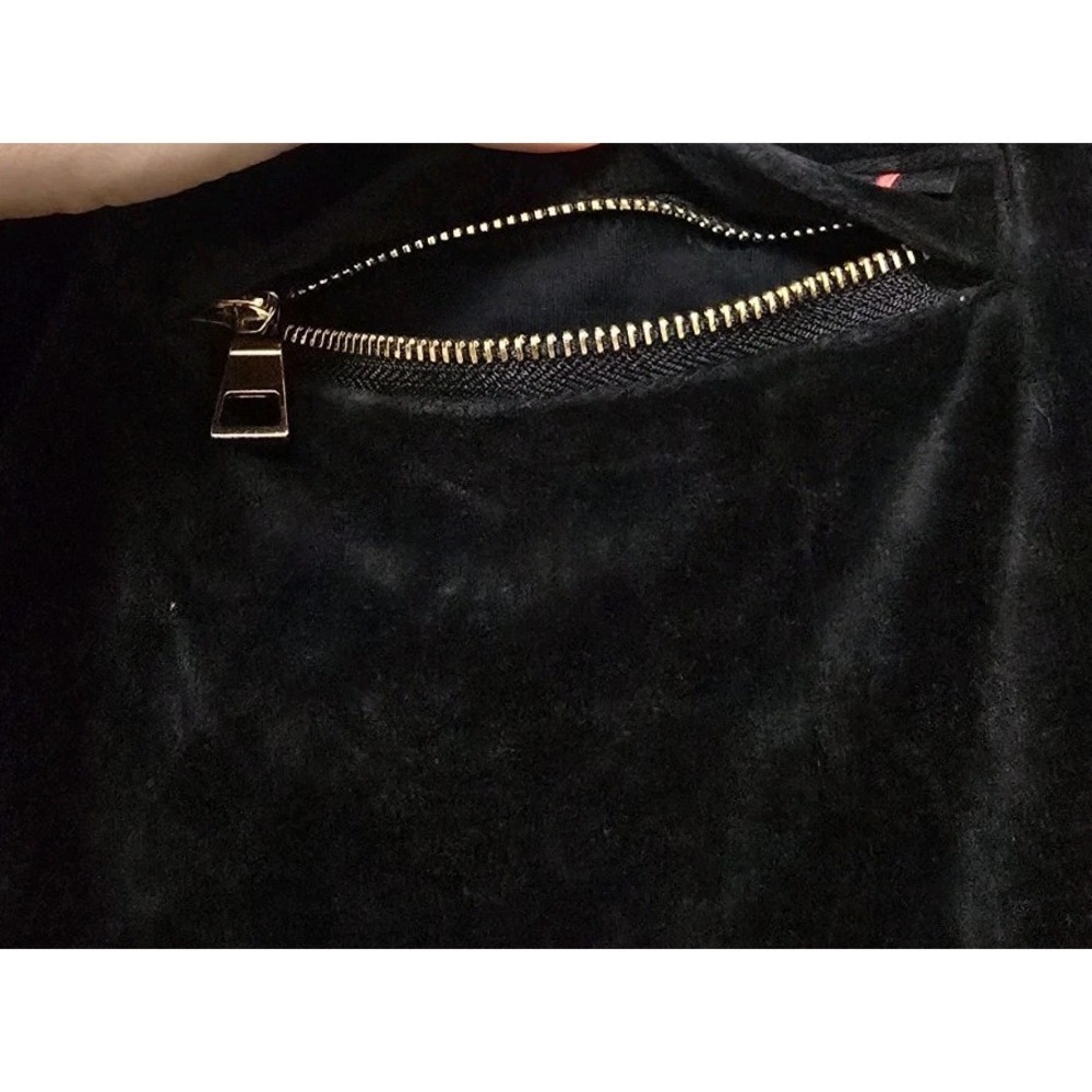 Air Jordan Mens Black Velour Sweatpants Size 3XL Gold Details - Picture 10 of 10